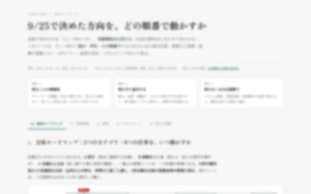 実行ロードマップ v13(決定の翌日に工程表)
